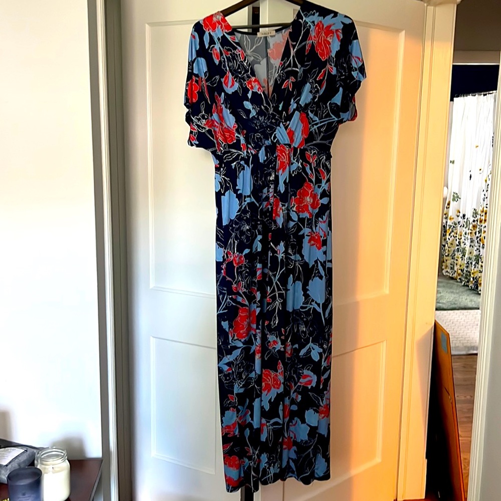 Floral maxi dress